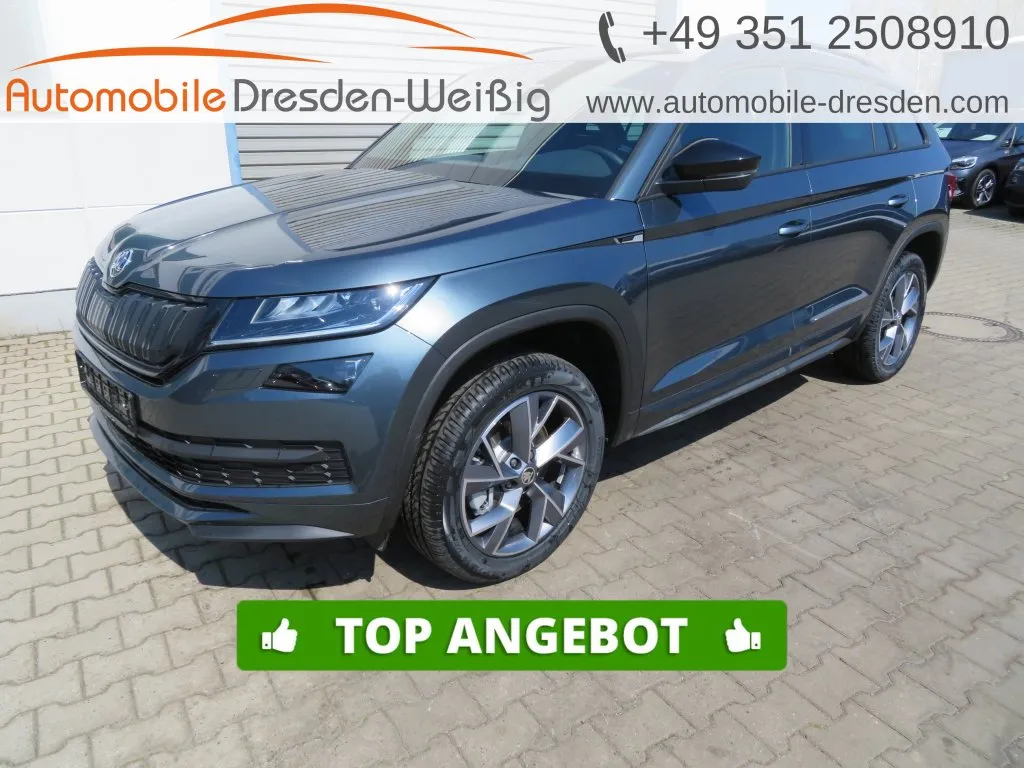 Skoda Kodiaq 2.0 TDI DSG 4X4 SPORTLINE*NAVI*ACC*PANO* Image 2